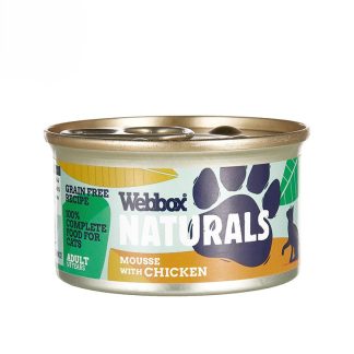 Webbox Naturals Chicken Mousse Cat Food Webbox Naturals Chicken Mousse Cat Food